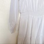 Charlie Holiday  White Peasant Mini Dress Size 4 Photo 5