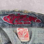 Jessica Simpson Princy by Blue Bootcut Flare Distress Denim Jeans Small 5 Photo 6