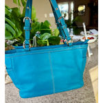 Coach  Ashley Carryall Shoulder Bag in Teal‎ Photo 2