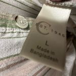 Est. 1946 Linen Blend  Sleeveless Crossover Keyhole Back Slit Front Dress Womens L Photo 10