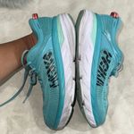 Hoka  Bondi  7 Women's Aqua Athletic Shoes Photo 10