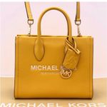 Michael Kors Mirella Small Tote Crossbody and Small Wallet Card Case Jasmine Photo 13