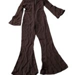 Sies Marjan  Silk/Viscose/Elastane Blend Flared Jumpsuit Size 4 Photo 0