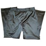 Bandolino Trousers | Wide Leg | Black Satin Vintage Size 12 Photo 2