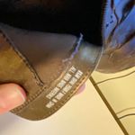 Hot Kiss Brown Booties with Gold Buckles Photo 5