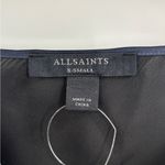 All Saints Amos Asymmetric Satin Slip Dress Photo 2