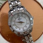 Bulova Woman’s Sterling Silver & Swarovski Watch Photo 3