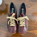 Remonte Liv 40 Red Vino Antique Leather Sneaker Size 37 6.5 Photo 4