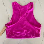 SKIMS NWT  High Neck Bralette Fuchsia Small Photo 1