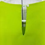 American Vintage Andre Sauvage (L) 80's Petite Womens Neon Green Top Photo 5