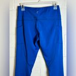 Zyia  Active Royal Blue Casual Athletic Woman’s Cropped Sporty Leggings Sz 6-8 Photo 4