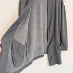 Zella  Love Open Front Mid Length Cardigan in Dark Gray Loungewear Casual Size XS Photo 4