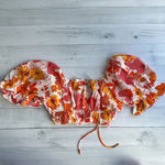 Princess Polly  Avonsleigh Pink Floral Front Tie Crop Top 2 Photo 4