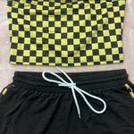 black and yellow short set Photo 1