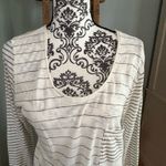 T. la size small striped casual long sleeve top Photo 1