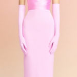 Solace London NWT  Afra Women’s Maxi Long Dress Pink Blush Size 2 flaw Photo 0