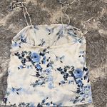 Honey Punch Ornate Floral Satin Cami Top Photo 1