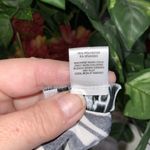 Loft Black & White Abstract Floral Print 3/4 Sleeves Casual Career Dress XS Photo 7