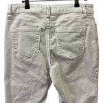 Croft & Barrow  White High Rise Straight Stretch Premium Denim Jeans Womens 10 Photo 3