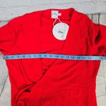 Princess Polly Agnetha Mini Dress Red Long Sleeve Wrap Ruffle Flounce Women's 8 Photo 7