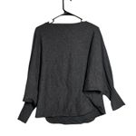 Kerisma  Oversized Charcoal Gray Batwing Sleeve Sweater Top M/L Photo 1