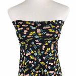 LuLaRoe Casual Black Floral Print Convertible Maxi Skirt Photo 4