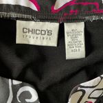 Chico's CHICO’S TRAVELERS Black 3/4 Sleeve Top Size 0 (S4) Photo 5