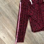 Chico's  Red Allure Tweed plaid Blazer cardigan sweater Photo 8