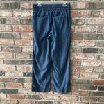 Quince  Navy Wide Leg Pull On Pants Elastic Waist Pockets Size Medium Minimalist Photo 1