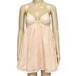 For Love & Lemons  Frances Cutout Eyelet Mini Dress, Orange, XS Photo 12