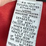 Alex Evenings Red Red Shantung Satin Wrap Blazer Top Bow Holiday Cocktail L Photo 3