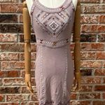 Free People Lavender Embroidered “Song of the South” dress / XS / EUC Photo 7