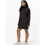 Lululemon Call For Cozy Mini Dress Black Size 8 Photo 1
