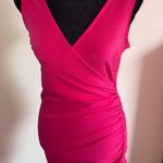 HYFVE WRAP FRONT RUCHED MINI DRESS Photo 2