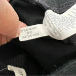 Madewell  Black Ottoman Jacquard Biker Shorts Size S Photo 10