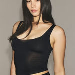 SKIMS Milky Sheer Tank Obsidian Size Medium Photo 0