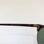 Ray-Ban  vintage club master oval green lens tortoise sunglasses Photo 3