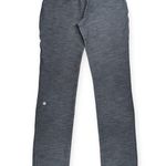 Lululemon | Size 6 | Charcoal Straight Leg Reverse Inseam Mid-Rise Yoga Pants Photo 8