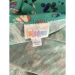 LuLaRoe  Turqoiuse Heart Flower‎ Sleeveless Duster Size L Side Slit NWT Photo 5