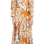 Nwot Johanna Ortiz journal of the traveler silk wrap dress Size 2 Photo 4