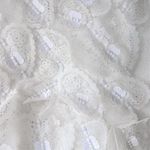 Cynthia Rowley Elle Embellished Heart Dress Size 4 White 3D Photo 7