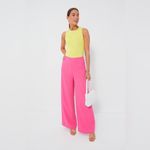 Tuckernuck Pomander Place High Rise Hot Pink Wide Leg Pants New Size XS Photo 9