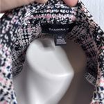 Elegant Women's Black and White Plaid Button Photo 4