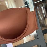 Savage x Fenty core microfiber strapless bra underwire brown sugar nude charm Size undefined Photo 6