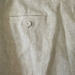 Talbots cream 100% Irish linen pants. New with tags. Size 14WP. Photo 3