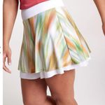 NWT CALIA Women's Double Layer Mesh Golf Skort size Large. 50+ UV protection Green Photo 3