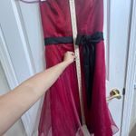 Alfred Angelo  party dress color red size 10 Photo 7