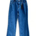GILIPUR Solid LOW Waist Wide LEG JEANS NWT Blue Size undefined Photo 1