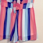 Pink Lily  Striped Romper Photo 2