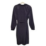 Blair VTG  Ladies Midi Polka Button Down Accented Dot Dress SZ Large Petite Photo 5
